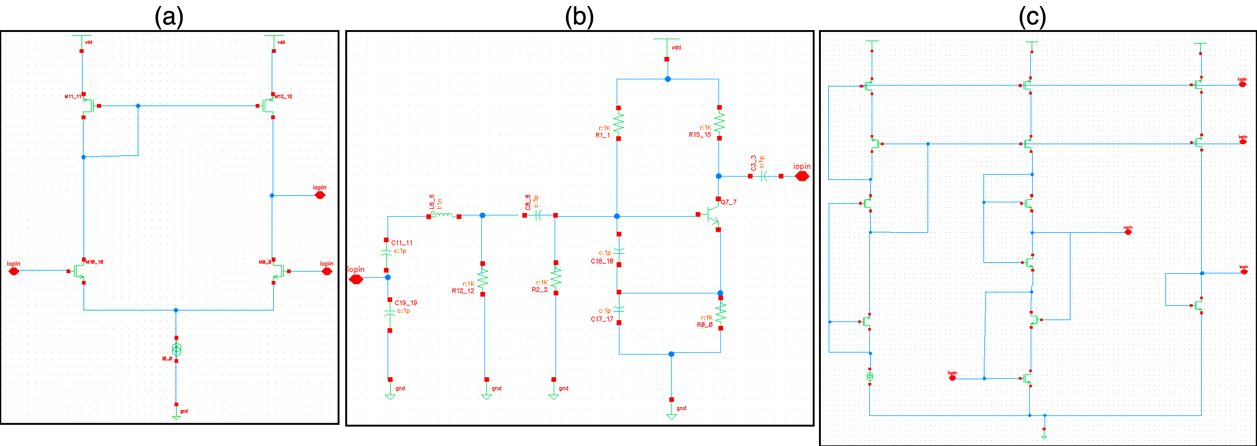 Reconstructed Schematics in OpenAccess format